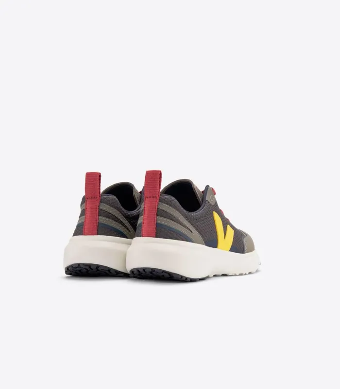 VEJA CANARY ELASTIC LACES ALVEOMESH GRAFITE TONIC Kids Canary