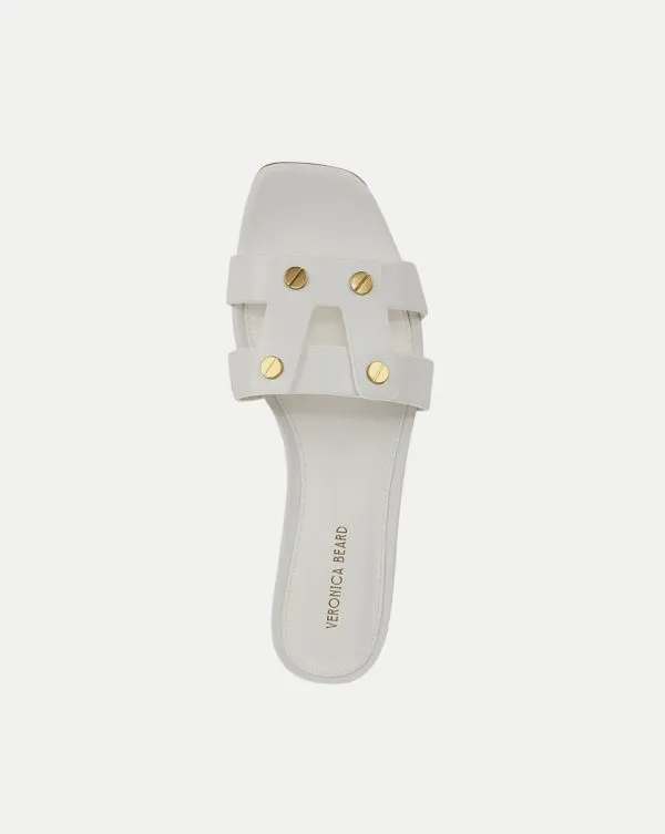 Via Slide Sandal Coconut Women Veronica Beard Shoes