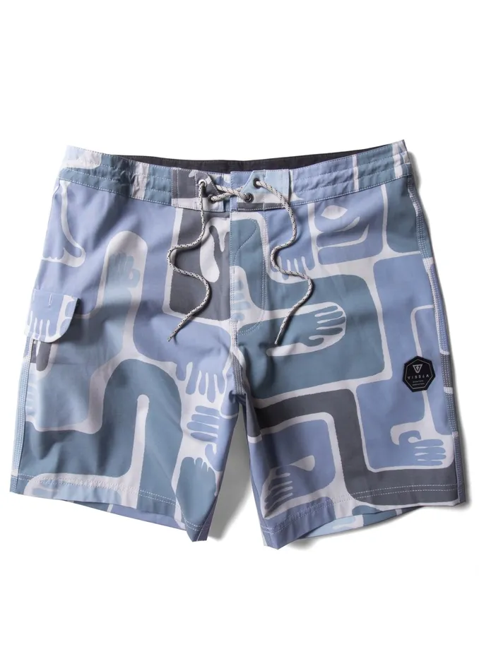 Vissla Boardshorts Men Brotherhood 1758243 Boardshort PCB 8211 Pacific Blue