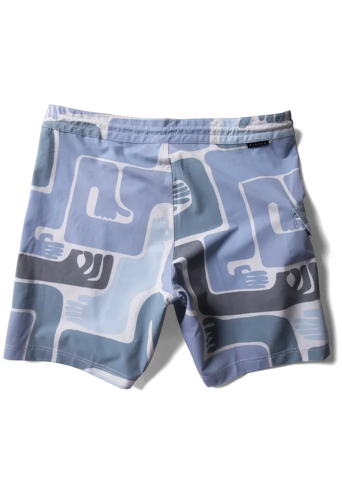 Vissla Boardshorts Men Brotherhood 1758243 Boardshort PCB 8211 Pacific Blue Vissla Boardshorts Men Brotherhood 1758243 Boardshort PCB 8211 Pacific Blue