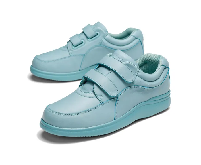 Walking Shoes Women Hush Puppies Power Walker Ii Seafoam Leather