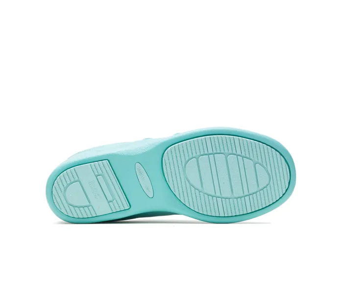 Walking Shoes Women Hush Puppies Power Walker Ii Seafoam Leather