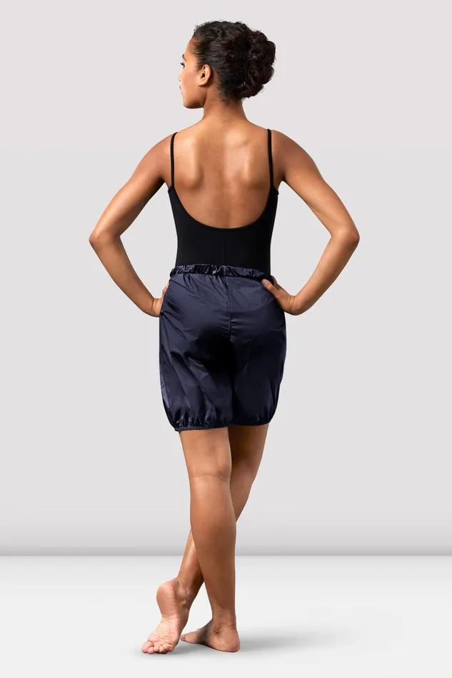 Warmups Ladies Ripstop Shorts Navy 8211 Bloch Adult