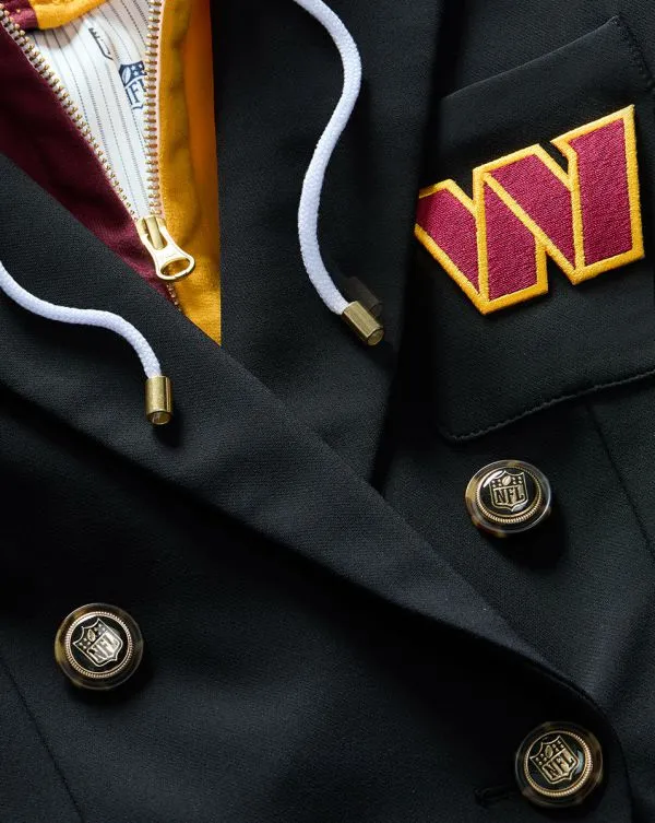 Washington Commanders Dickey Jacket Washington Commanders Women Veronica Beard Jackets and Outerwear Washington Commanders Dickey Jacket Washington Commanders Women Veronica Beard Jackets and Outerwear