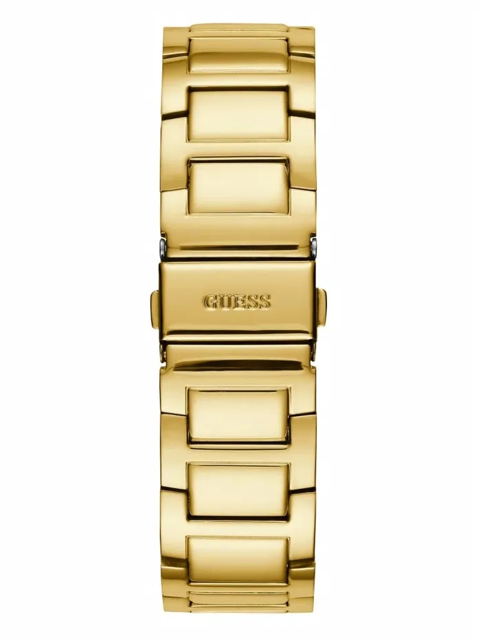 Watches Rhinestone GoldTone Multifunction Watch Gold 8211 GUESS Women Watches Rhinestone GoldTone Multifunction Watch Gold 8211 GUESS Women