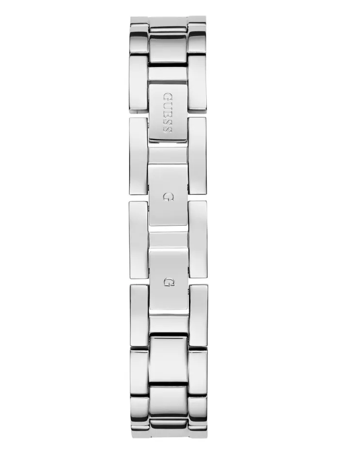 Watches SilverTone Analog Watch Silver GUESS Women