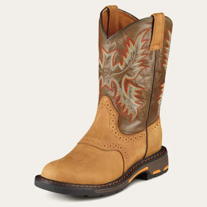 Western Boots and Shoes Kids Ariat WorkHog Pull On Boot