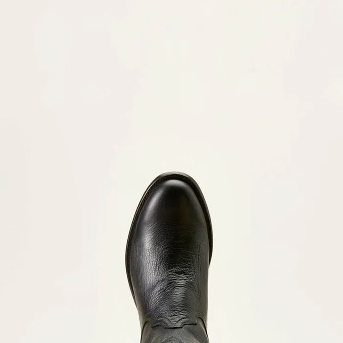 Western Boots Men Ariat Bench Made Clanton Western Boot Cool Black Bison