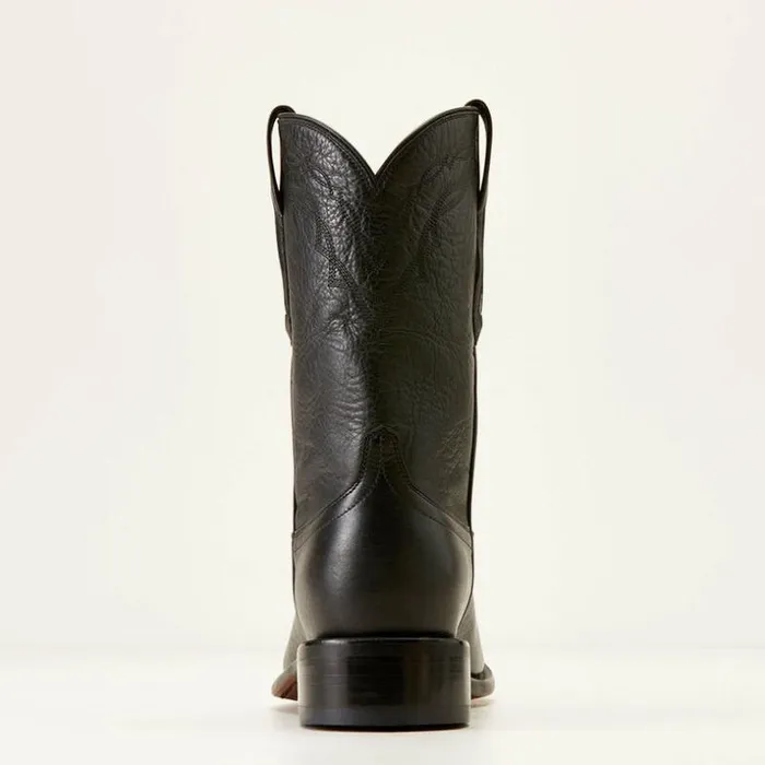 Western Boots Men Ariat Bench Made Clanton Western Boot Cool Black Bison