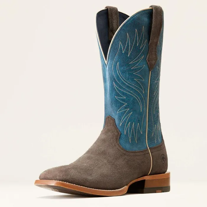 Western Boots Men Ariat Circuit Rockridge Western Boot Smokey Roughout