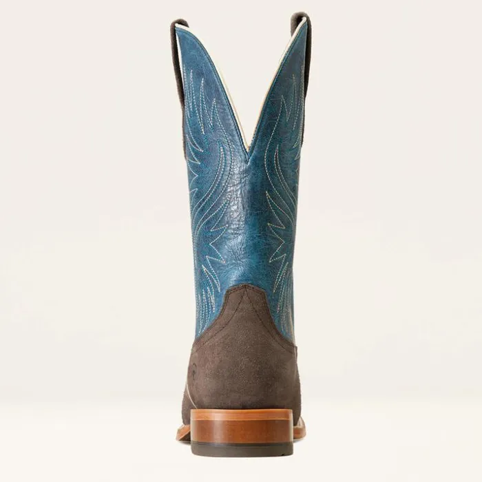Western Boots Men Ariat Circuit Rockridge Western Boot Smokey Roughout