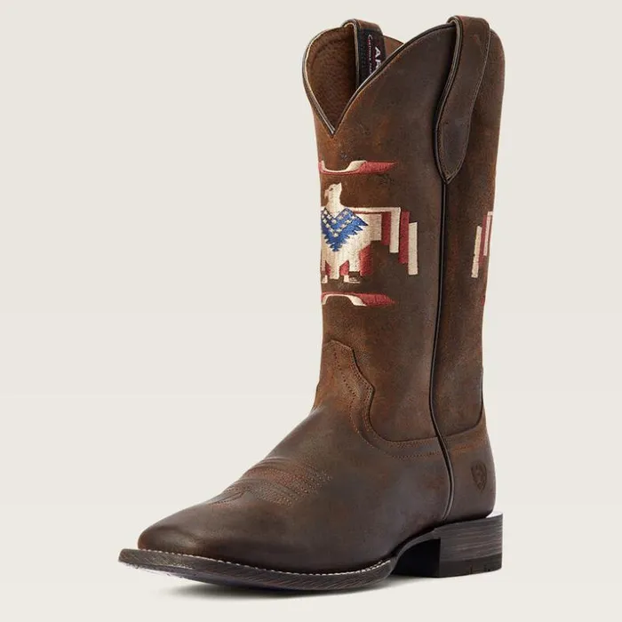 Western Boots Men Ariat Circuit Thunderbird Chimayo Western Boot Saddle Up Brown Western Boots Men Ariat Circuit Thunderbird Chimayo Western Boot Saddle Up Brown