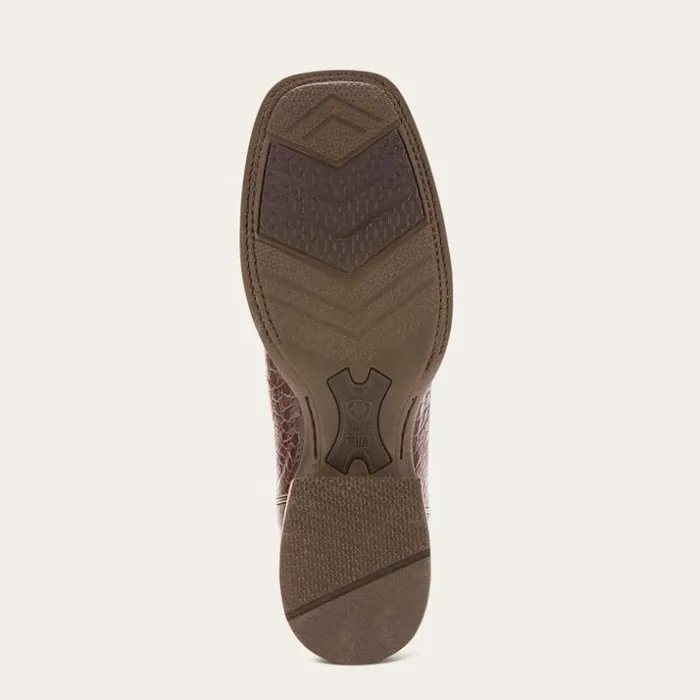 Western Boots Men Ariat Double Down Western Boot Antique Pecan Caiman Belly Western Boots Men Ariat Double Down Western Boot Antique Pecan Caiman Belly