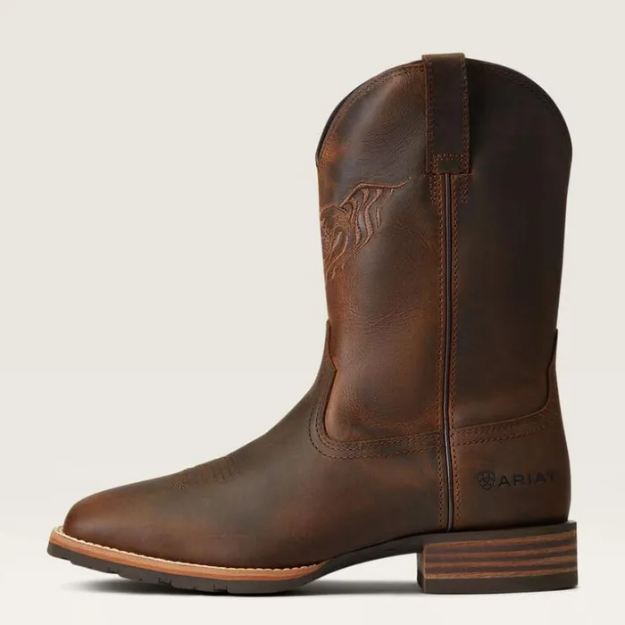 Western Boots Men Ariat Hybrid Fly High Western Boot Distressed Brown Western Boots Men Ariat Hybrid Fly High Western Boot Distressed Brown