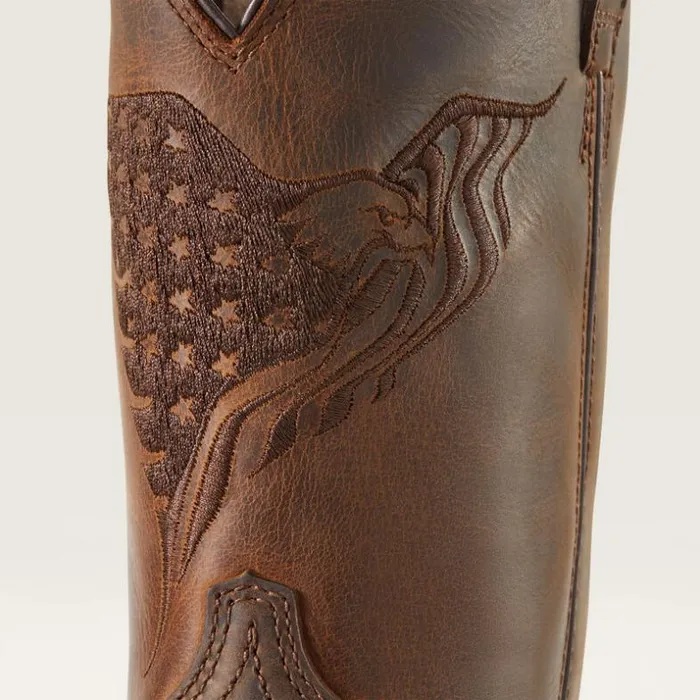 Western Boots Men Ariat Hybrid Fly High Western Boot Distressed Brown Western Boots Men Ariat Hybrid Fly High Western Boot Distressed Brown