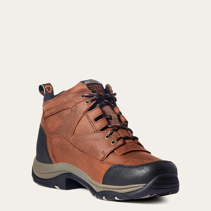 Western Boots Men Ariat Terrain Waterproof Boot Copper