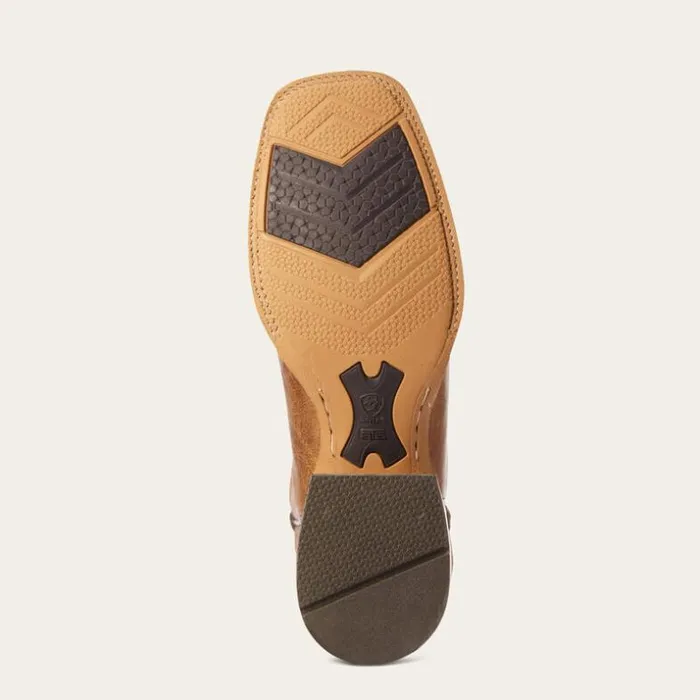 Western Boots Men Ariat Toledo Western Boot Natural Crunch