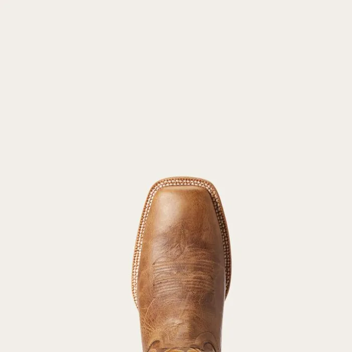 Western Boots Men Ariat Toledo Western Boot Natural Crunch