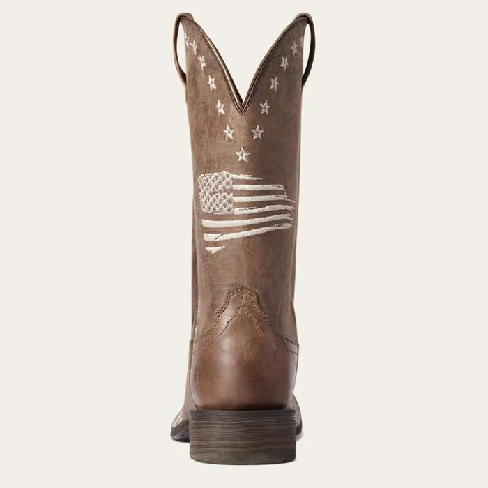 Western Boots Women Ariat Circuit Patriot Western Boot Weathered Tan Western Boots Women Ariat Circuit Patriot Western Boot Weathered Tan