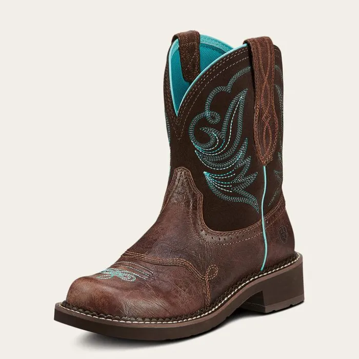Western Boots Women Ariat Fatbaby Heritage Dapper Western Boot Royal Chocolate Western Boots Women Ariat Fatbaby Heritage Dapper Western Boot Royal Chocolate