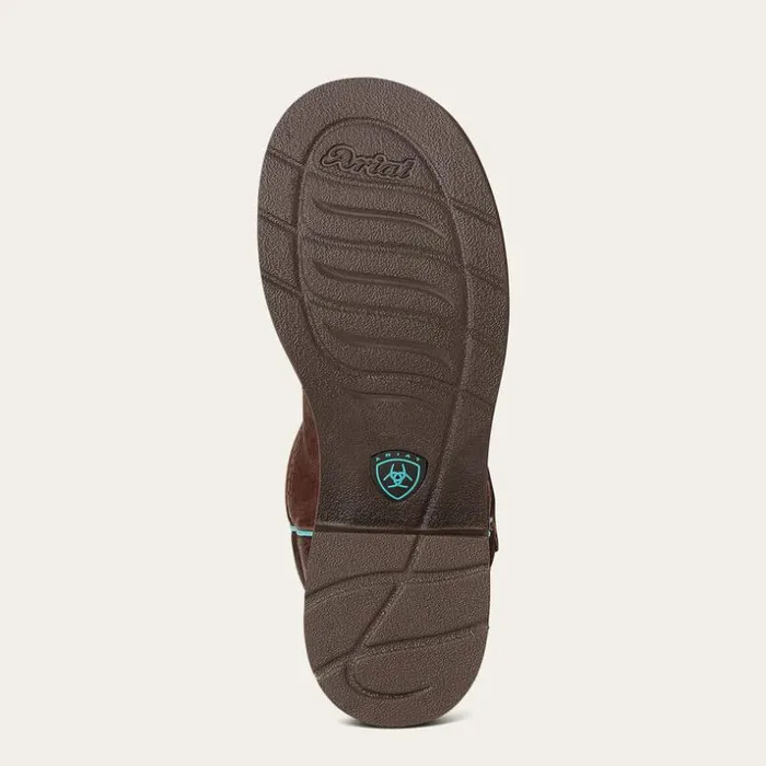 Western Boots Women Ariat Fatbaby Heritage Dapper Western Boot Royal Chocolate