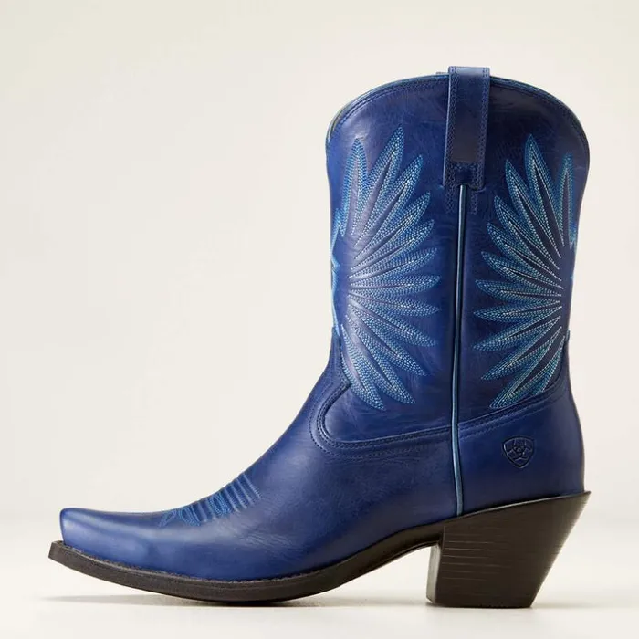 Western Boots Women Ariat Goldie Western Boot Bellbottom Blue Western Boots Women Ariat Goldie Western Boot Bellbottom Blue