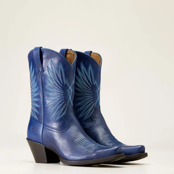 Western Boots Women Ariat Goldie Western Boot Bellbottom Blue Western Boots Women Ariat Goldie Western Boot Bellbottom Blue