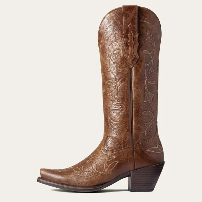 Western Boots Women Ariat Heritage D Toe StretchFit Western Boot Dark Tan Western Boots Women Ariat Heritage D Toe StretchFit Western Boot Dark Tan