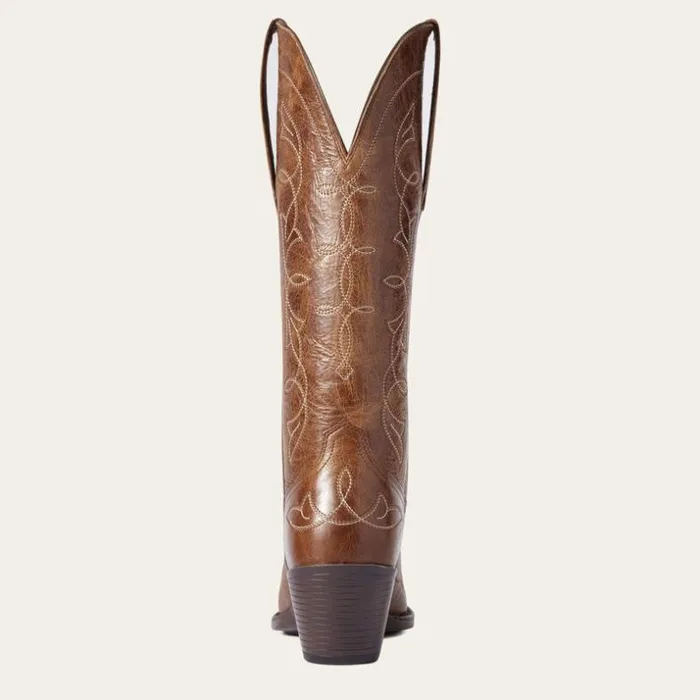 Western Boots Women Ariat Heritage D Toe StretchFit Western Boot Dark Tan Western Boots Women Ariat Heritage D Toe StretchFit Western Boot Dark Tan