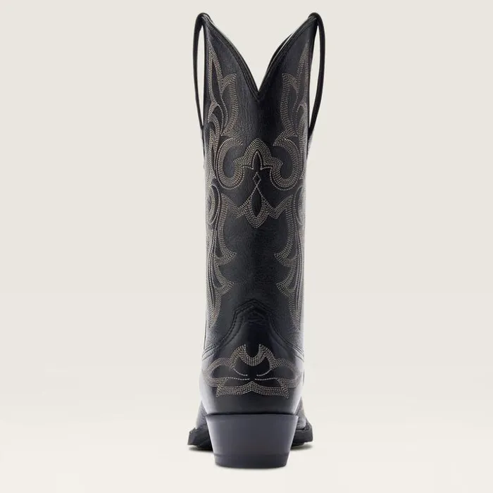 Western Boots Women Ariat Jennings StretchFit Western Boot Black Deertan