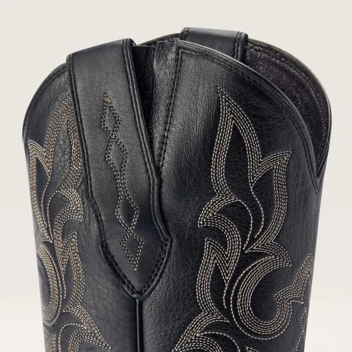 Western Boots Women Ariat Jennings StretchFit Western Boot Black Deertan