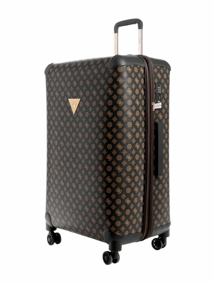 Wilder Peony 288243 8Wheel Suitcase Brown WomenMen Handbags GUESS Wilder Peony 288243 8Wheel Suitcase Brown WomenMen Handbags GUESS