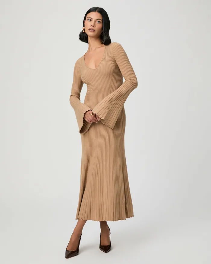 Women Bel Dress 8211 Dark Camel Dresses PAIGE