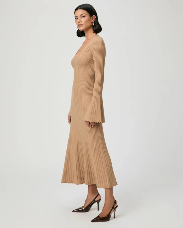 Women Bel Dress 8211 Dark Camel Dresses PAIGE