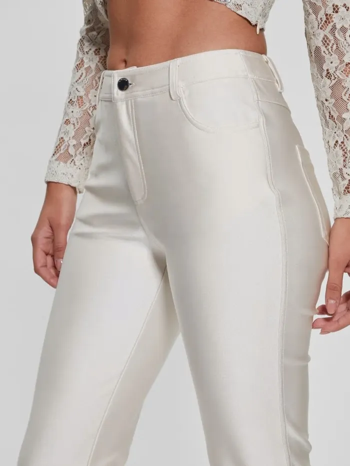 Women Bottoms GUESS Carly Knit Pants Muted Stone Women Bottoms GUESS Carly Knit Pants Muted Stone