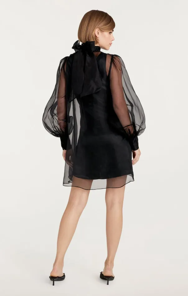 Women Cinq Sept Cocktail and Evening Reo Dress Black