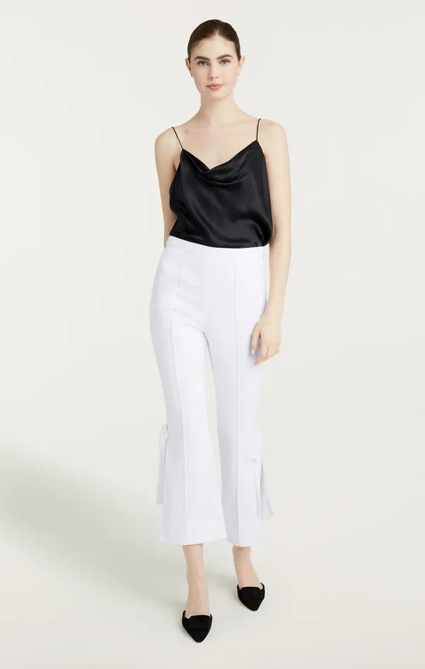 Women Cinq Sept Denim Denim Lou Pant White