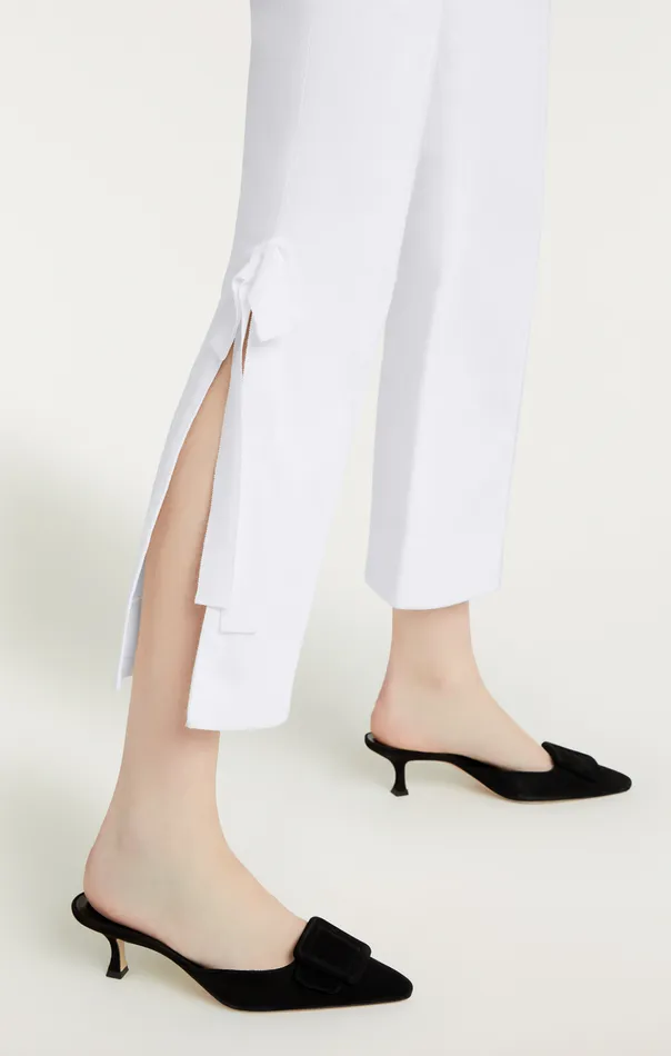 Women Cinq Sept Denim Denim Lou Pant White