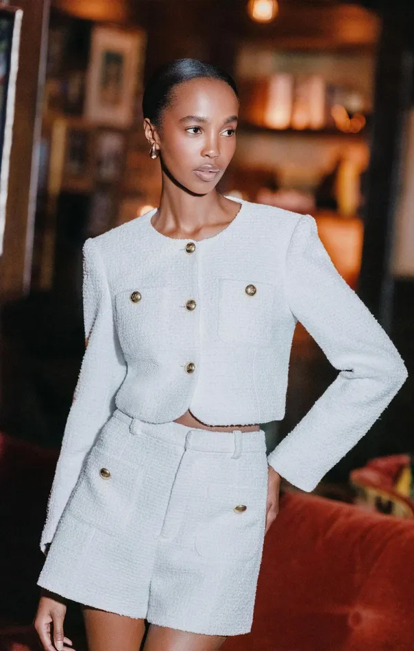 Women Cinq Sept Jackets Auden Jacket White