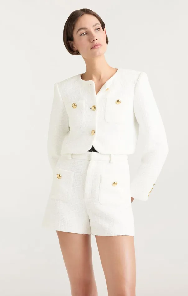 Women Cinq Sept Jackets Auden Jacket White