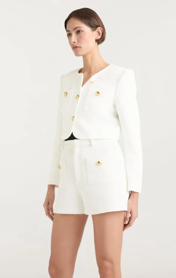 Women Cinq Sept Jackets Auden Jacket White