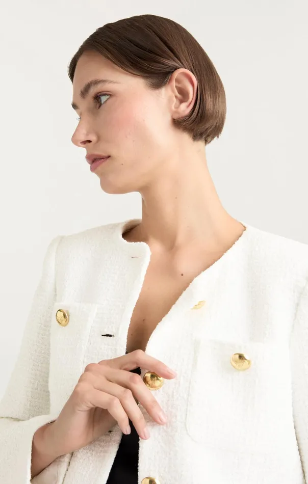 Women Cinq Sept Jackets Auden Jacket White