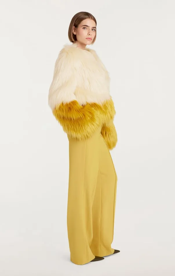 Women Cinq Sept Jackets Combo Benson Coat Plastergolden Palm