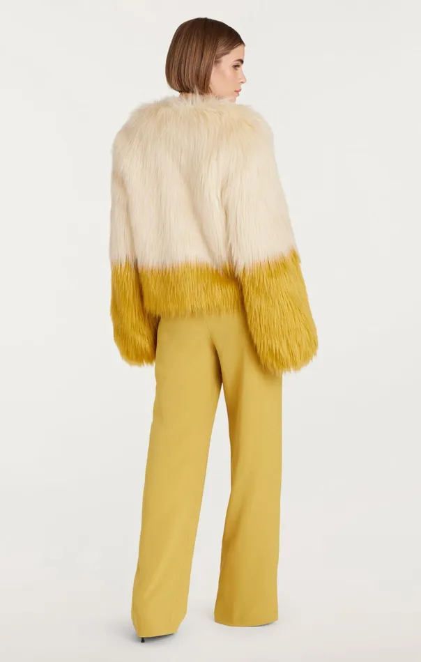 Women Cinq Sept Jackets Combo Benson Coat Plastergolden Palm