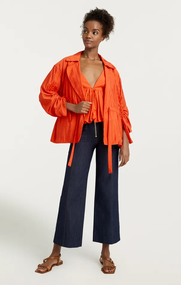 Women Cinq Sept Jackets Emmeline Jacket Cherry Tomato