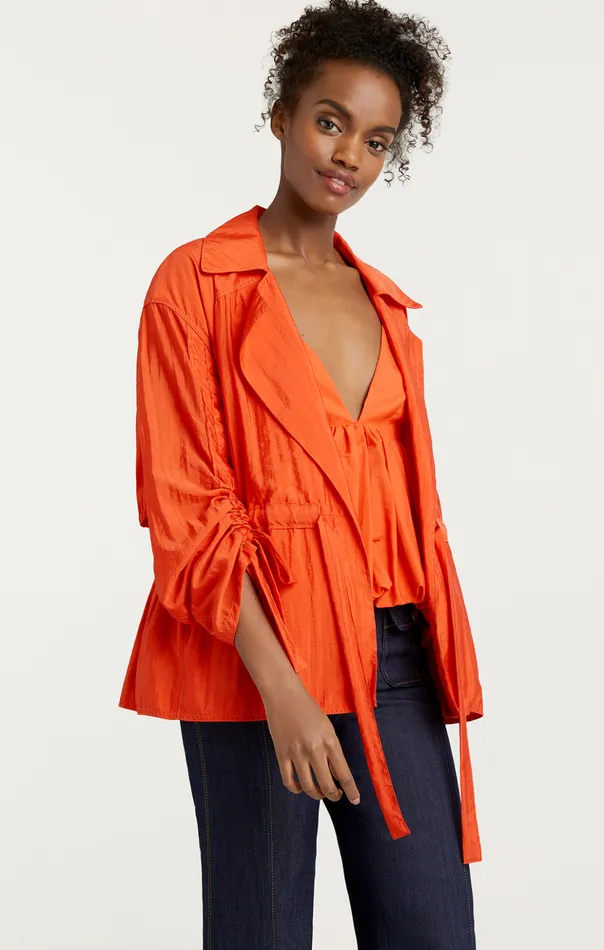 Women Cinq Sept Jackets Emmeline Jacket Cherry Tomato