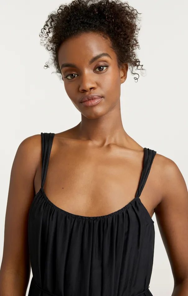 Women Cinq Sept Midi Kandra Dress Black