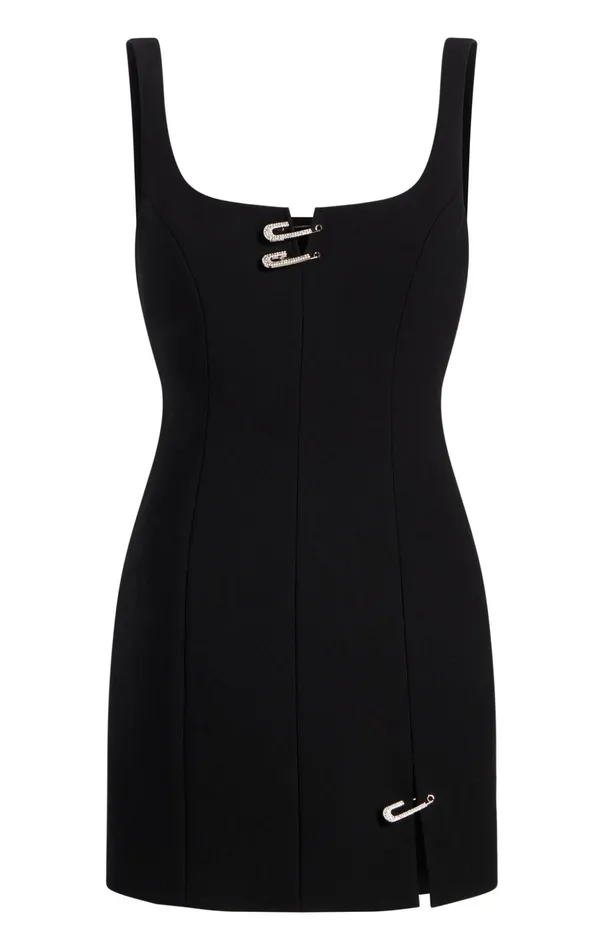 Women Cinq Sept Mini Toira Dress Black