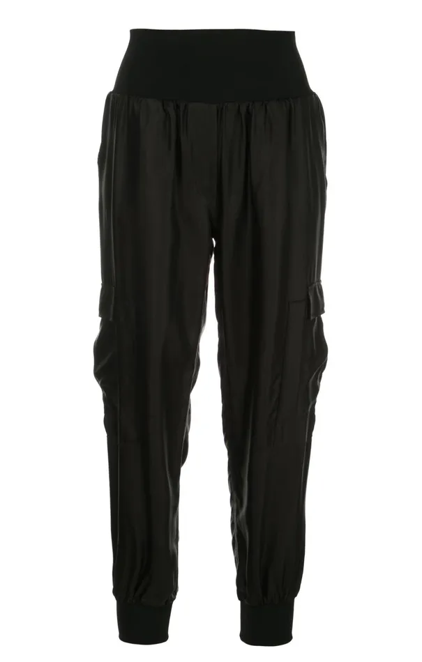 Women Cinq Sept Pants Giles Pant Cupro Black