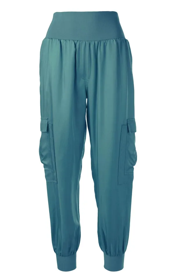 Women Cinq Sept Pants Giles Pant Green Onyx